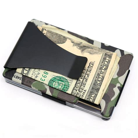 camoflauge rfid anti scanning device card holder|Storus Smart Wallet RFID Wallet with money clip for men .